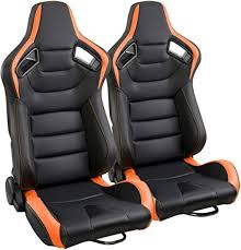 2pcs Racing Seats Universal Pvc