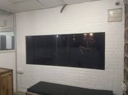 3d Glossy Pe Foam Brick Wall Panel