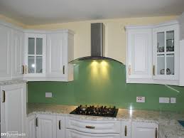 Green And Blue Glass Splashbacks