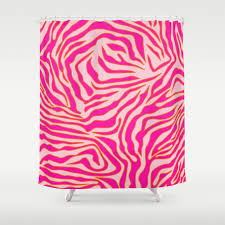 Zebra Pattern Shower Curtain