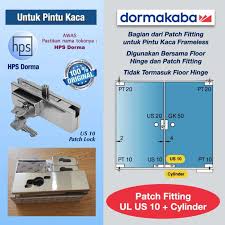 Promo Dorma Ul Us 10 Patch Fitting