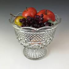Wexford Clear Glass Footed Bowl Or