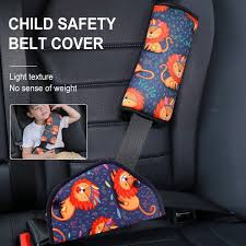 Kids Car Seat Belt Cover Adjustment