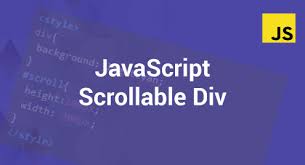javascript scrollable div