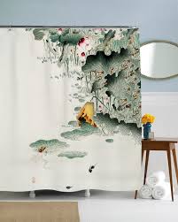 Nature Shower Curtain Japanese Shower