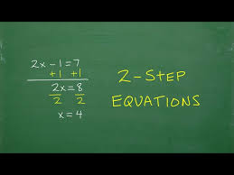 How To Solve 2 Step Equations
