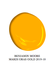 Mardi Gras Gold Benjamin Moore Paint Color