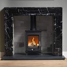 Penman Allora 51 Nero Marble Fireplace