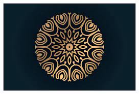 Abstract Mandala Design Vector Logo