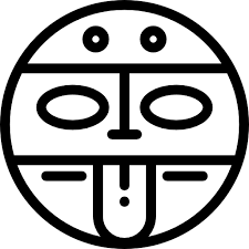 Aztec Detailed Rounded Lineal Icon