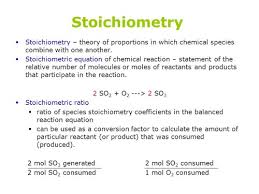 Chem 103 Helpers Stoichiometry And