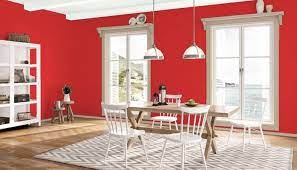 Red Paint Color Options For Dining Rooms