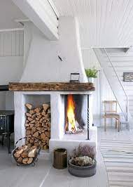 25 Cool Firewood Storage Designs For