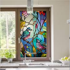 Stained Glass Window Flowers