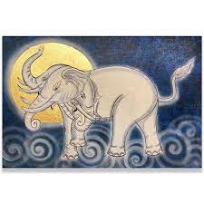 Elephant Art Mythical Erawan God Famous