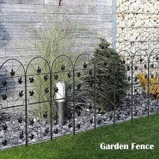 Garden Fence No Dig Garden Decorative Fencing 10 Pack Total 10ft L X 38in H