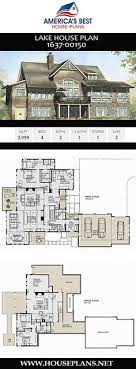 House Plan 1637 00150 Lake Front Plan