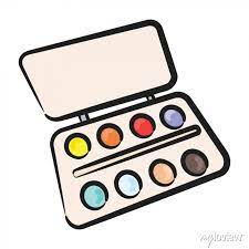 Paint Palette Watercolor Paint Icon