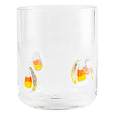 Candy Corn Icon Glass 17 25oz