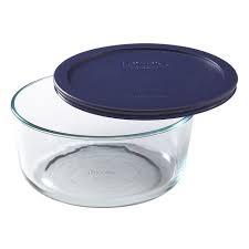 7 Cup Glass Food Storage Container With