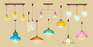 Pendant Lights Vector Images Over 2 900