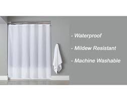 Extra Long Shower Curtain Liner