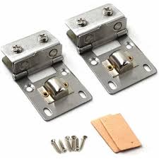 2pcs Glass Cabinet Hinges Stainless