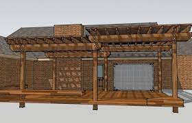 pergola design beams fine homebuilding