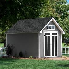 12 Ft D Outdoor Wood Shed With Floor
