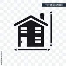 House Plan Vector Icon Isolated On