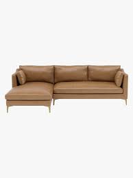 Gaby Leather Sectional