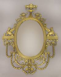 Gilt Bronze Mirror By Caldwell