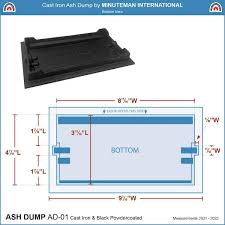 Cast Iron Ash Dump Cover For Fireplaces