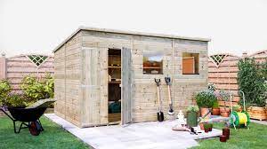 Tongue And Groove Pent Sheds Project