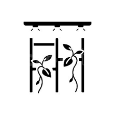 Vertical Garden Black Glyph Icon