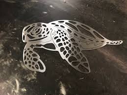 Metal Sea Turtle Metal Wall Art Metal