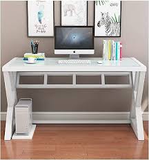 Tempered Glass Computer Desk Writing