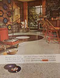 1961 Armstrong Vinyl Floors Tessera