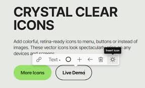 Icons Extension For Mobirise Website