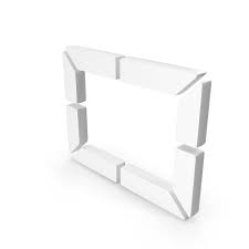 Rectangle Gap Icon White Png Images