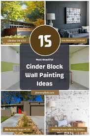 Cinder Block Wall Painting Ideas