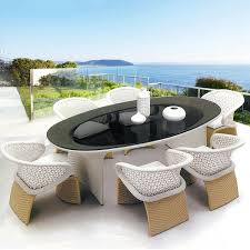 Traditional Aluminum Outdoor Dining Set