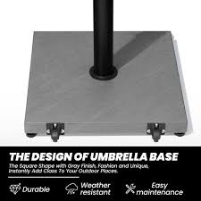 Concrete Patio Umbrella Base
