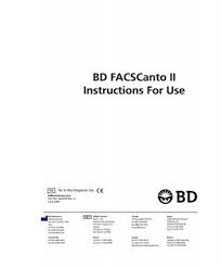 Bd Facs Canto Ii User S Guide