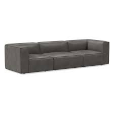 Remi Leather Modular Sofa 72 108
