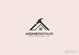 Home Minimal Logo Icon Design