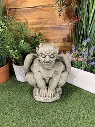 Stone Garden Gargoyle Goblin Devil