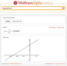 Equation Solving Wolfram Alpha