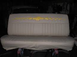 55 Chevy Truck Interior Seat Cover