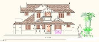 Kerala House Plan At 2200 Sq Ft 4bhk Home